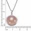 Anhänger mit Kette 925 Silber Rosenquarz - 2