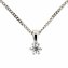 Halskette Gold 585 mit natürlichem Brillant 0,15ct. - 2