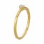 Ring 585/- Gelbgold glanz 1 Brill. 0,10ct. weiß - 2
