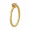 Ring 585/- Gelbgold glanz 1 Brill. 0,25ct. braun - 2