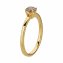 Ring 585/- Gelbgold 1 Brill. 0,50ct. braun - 2