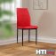 Esszimmerstuhl Madison Samt Rot 4er-Set - 2