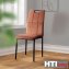 Stuhl Denton Velvet Braun - 2