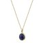 Anhänger mit Kette 375 Gelbgold Lapis - 2