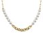 Collier Edelstahl/PVD gelb - 2