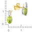 Ohrstecker 375/-Gelbgold/Weißgold mit Peridot - 2