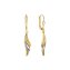 Ohrhänger 585/- Gelbgold bicolor glanz - 2