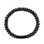 Armband Edelstahl /PVD schwarz Lavasteine - 2