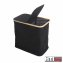 Wäschebox Grau Textilstoff - 2