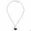 Halskette 925 Sterling Silber rhodiniert Onyx schwarz - 2