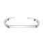 Armreif 925 Sterling Silber rhodiniert edged - 2