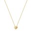 Collier 375 Gold Gelb Diamant 0,01ct Herz Collier 42/45 cm - 2