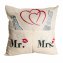 Kissen mit Taschen Mr.   Mrs. - 2