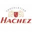 Hachez Glücksverstärker vier kleine Schokoladenpralinen Packung 40g - 2