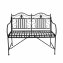 Gartenbank Schwarz Metallbank Celia - 2