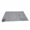Platzset 4er Set  mit Bestecktasche Dunkelgrau Hellgrau - 2