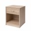 Nachtschrank mit 1 Schublade Nina Sonoma - 2