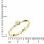 Ring Gold 585 mit Brillant 0,05ct. - 2