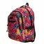 Rucksack mit Blumenmuster Fuchsia - 2