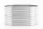 Hochbeet Stahl Oval S 160 x 80 x 80 Silber - 2