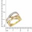 Ring 333 Gold 3-farbig Zirkonia weiß - 2