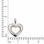 Anhänger Gold 585 Herz-Motiv mit 26 Brillanten zus. 0,11ct. - 2