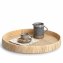 Dekotablett Rattan rund - 2