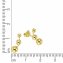 Ohrstecker 333/- Gelbgold - 2