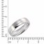 Ring Edelstahl glanz/mattiert 6mm breit - 2