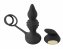 vibrierender Analplug RC Butt Plug with Cock & Ball Rings - 2