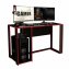 Gaming Schreibtisch Schwarz/Rot Moderner Gamer-Tisch 120 x 76 x 54 cm - 2