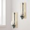 Wandkerzenhalter 2er Set Viola - 2