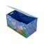 Peppa Pig Spielzeugkiste mit Deckel Kinder Aufbewahrungsbox Hellblau - 2