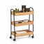 Beistellwagen Bambus/Metall - 2