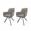Esszimmerstuhl Tumalo Grau 2er-Set - 2