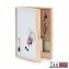 Schlüsselkasten, Memoboard, Holz mit Whiteboard - 2