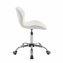 Drehstuhl Neville Kunstleder Weiß - 2