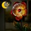 Metall-Blume mit Leuchteffekt - 2