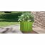 Blumentopf mit Wasserspeicher Nessa rund grün - 2