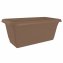 Blumenkasten mit Wasserspeicher 40 cm 4er Set Taupe - 2