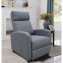 Relaxsessel Corrado Leinen Grau - 2