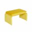 Polsterhocker B/H/T 61 x 34,5 x 40 cm Vance Gelb - 2