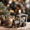 Weihnachtseisenbahn mit Schneekugel - 2