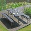 Tisch-Set "Ventana", Rattan-Optik - 2