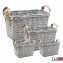 Korbset 4-teilig Weidenkorb - 2