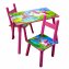 Kindertischgruppe mit Einhorn-Motiv Tisch und 2 Stühle Kinderzimmer - 2