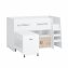 Bett 90x200 cm Hochbett mit Schreibtisch - 2