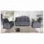 Sofagarnitur mit Relaxfunktion Kirwall Anthrazit - 2