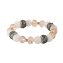 Armband Metall 17cm Rosenquarz - 2