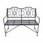 Sitzbank aus Metall Gartenbank - 2